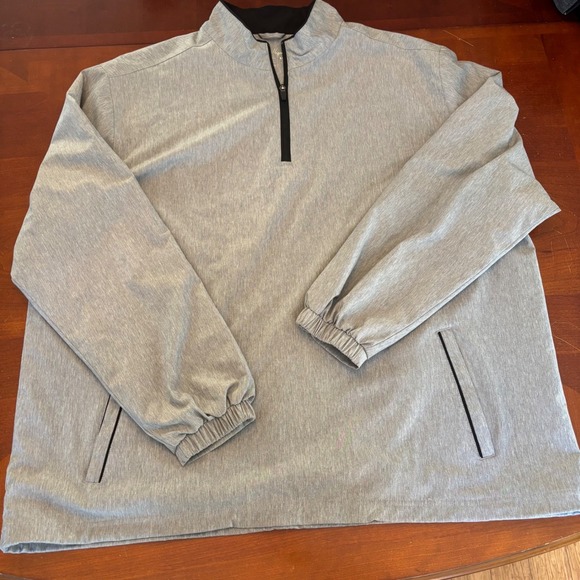Walter Hagen | Hydro Halt Pullover | XXL | Gray | Black | 1/4 Zip | Golf Jacket - Picture 1 of 13